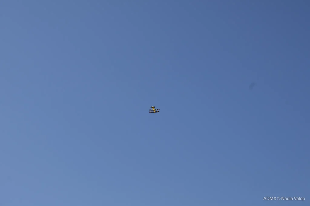 Vuelo de exhibición en ADMX 2026