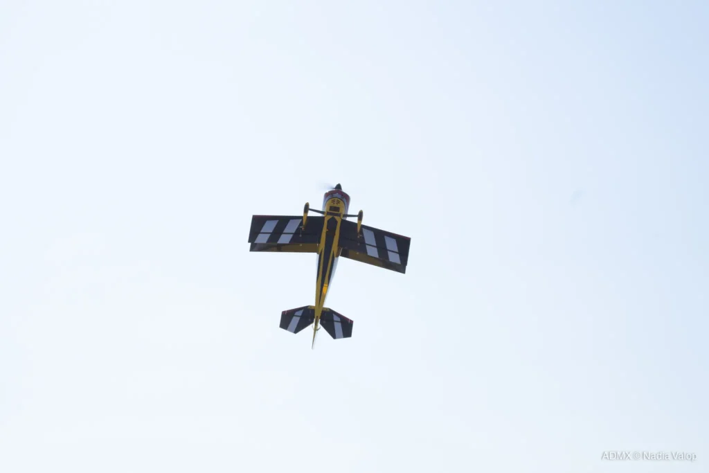 Vuelo de exhibición en ADMX 2026